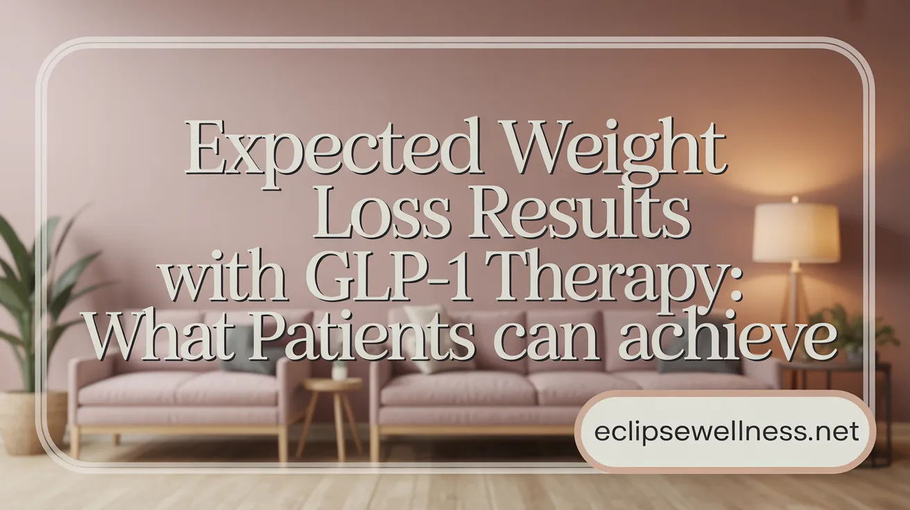 Expected Weight Loss Results with GLP-1 Therapy: What Patients Can Achieve