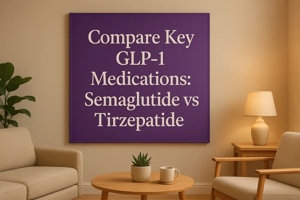 Compare Key GLP-1 Medications: Semaglutide vs Tirzepatide