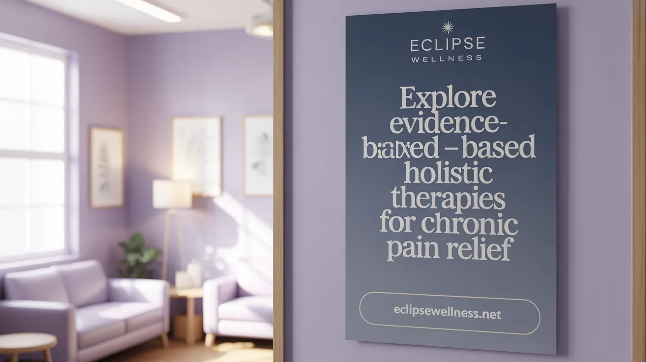 Explore Evidence-Based Holistic Therapies for Chronic Pain Relief