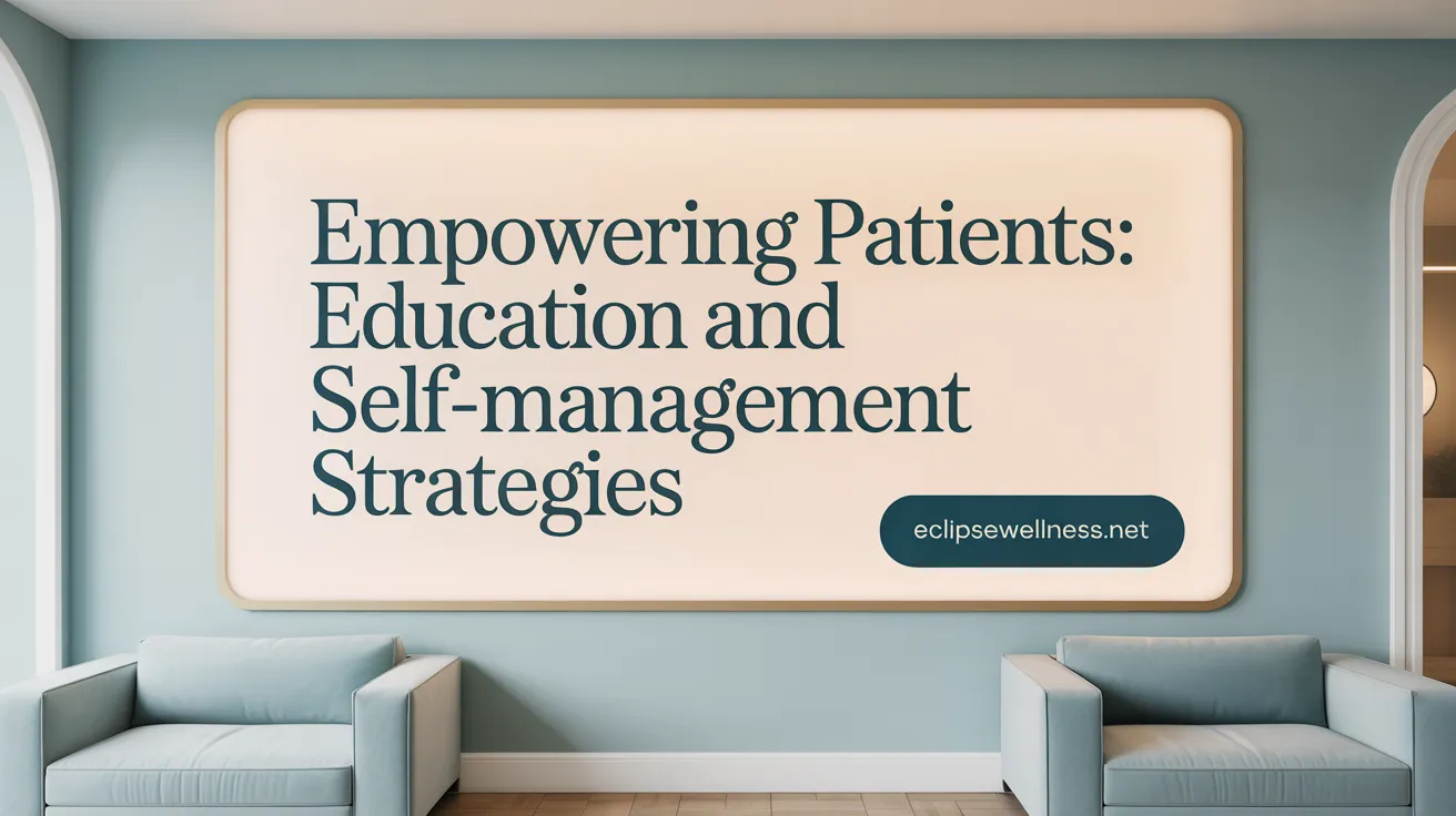 Empowering Patients: Education and Self-Management Strategies