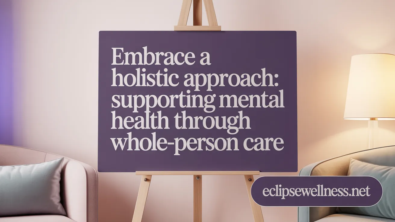 Embrace a holistic approach: Supporting mental health through whole-person care