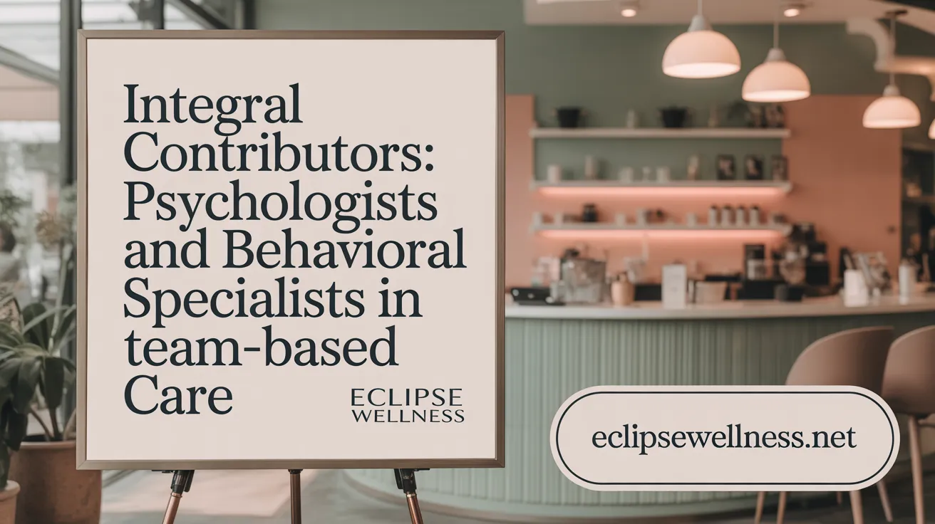Integral Contributors: Psychologists and Behavioral Specialists in Team-Based Care