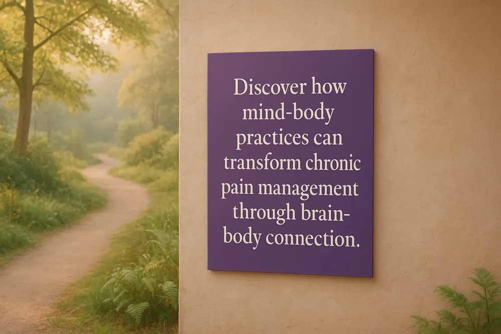 Discover how mind-body practices can transform chronic pain management through brain-body connection.