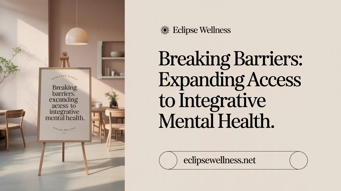 Breaking Barriers: Expanding Access to Integrative Mental Health