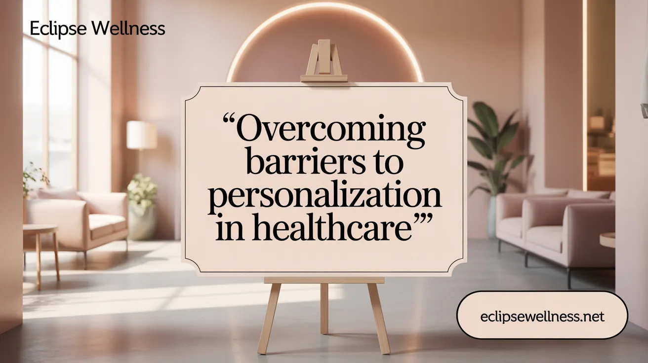 Overcoming Barriers to Personalization in Healthcare