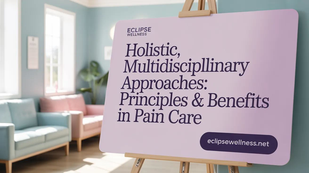 Holistic, Multidisciplinary Approaches: Principles & Benefits in Pain Care