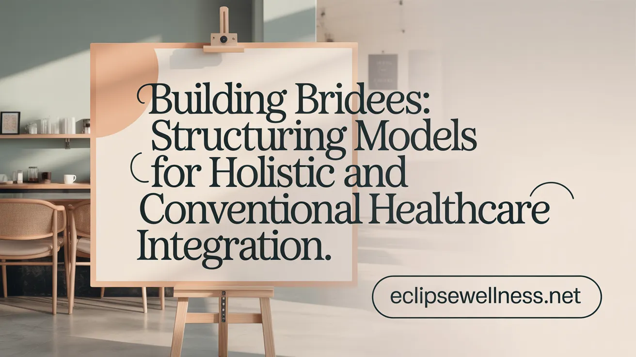 Building Bridges: Structuring Models for Holistic and Conventional Healthcare Integration