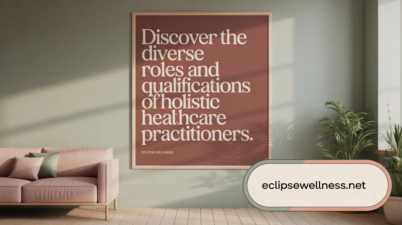 Discover the Diverse Roles and Qualifications of Holistic Healthcare Practitioners