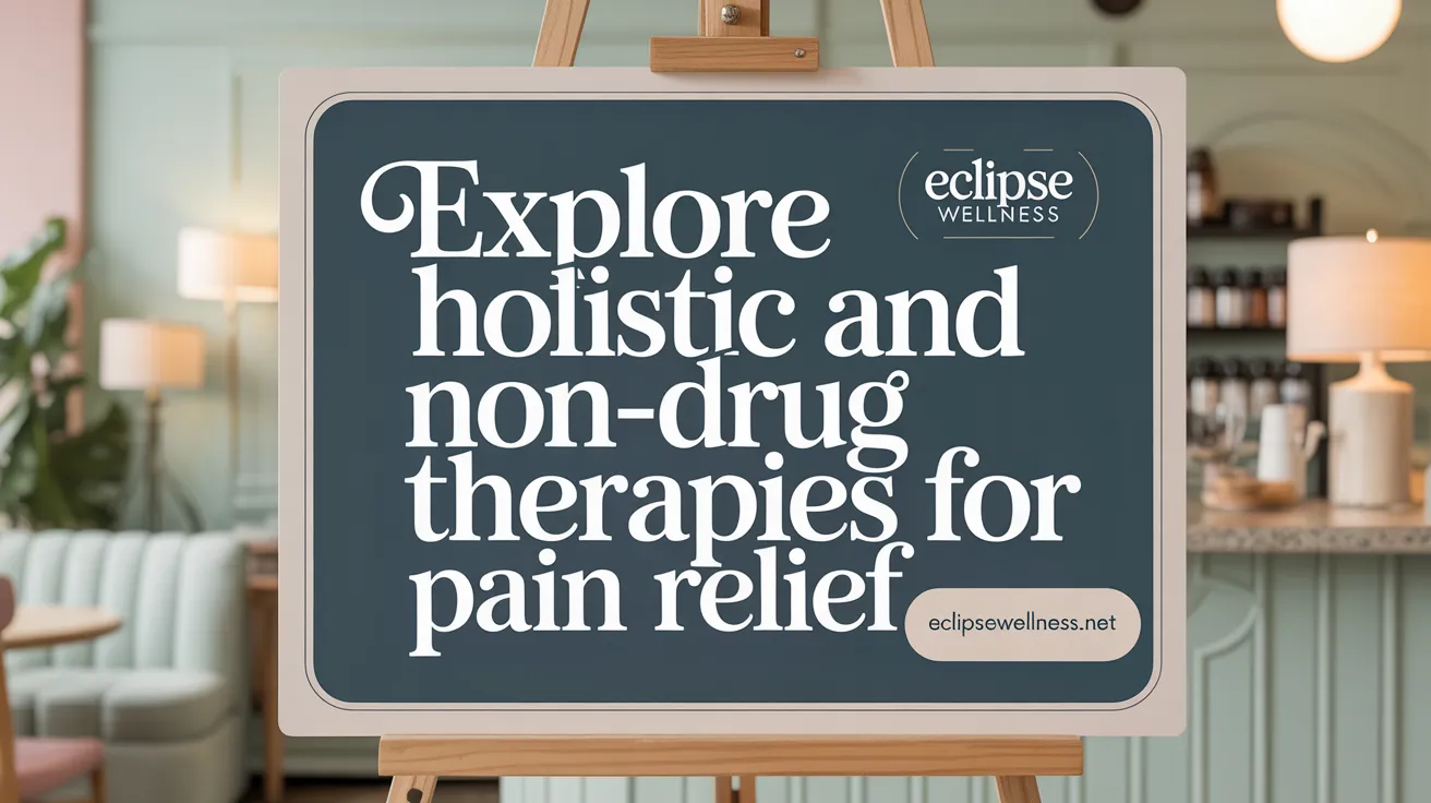 Explore Holistic and Non-Drug Therapies for Pain Relief
