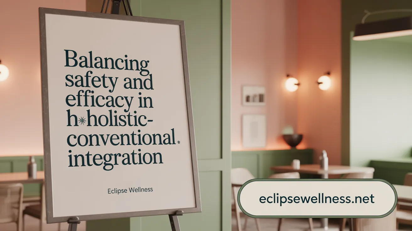 Balancing Safety and Efficacy in Holistic-Conventional Integration