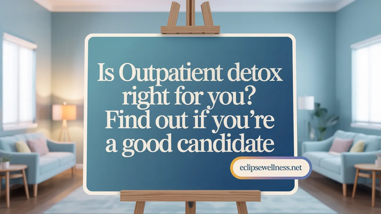 Is Outpatient Detox Right for You? Find Out if You’re a Good Candidate