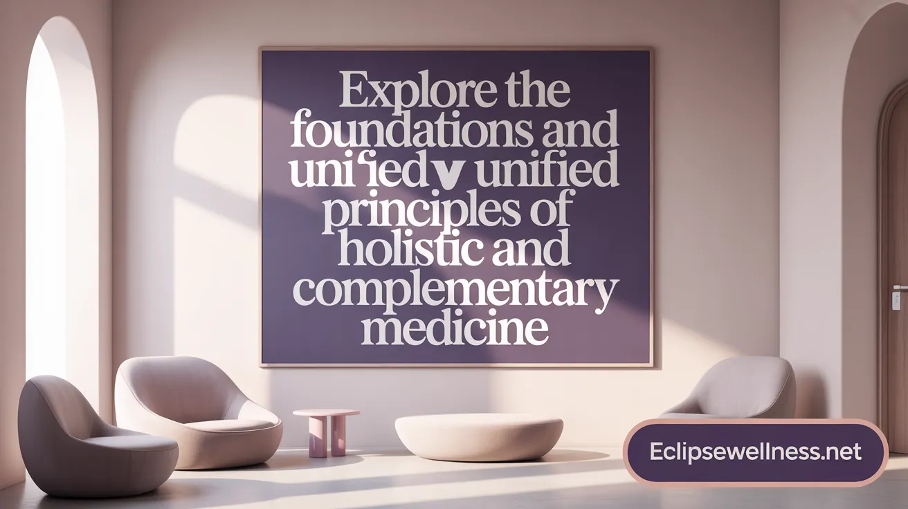 Explore the Foundations and Unified Principles of Holistic and Complementary Medicine