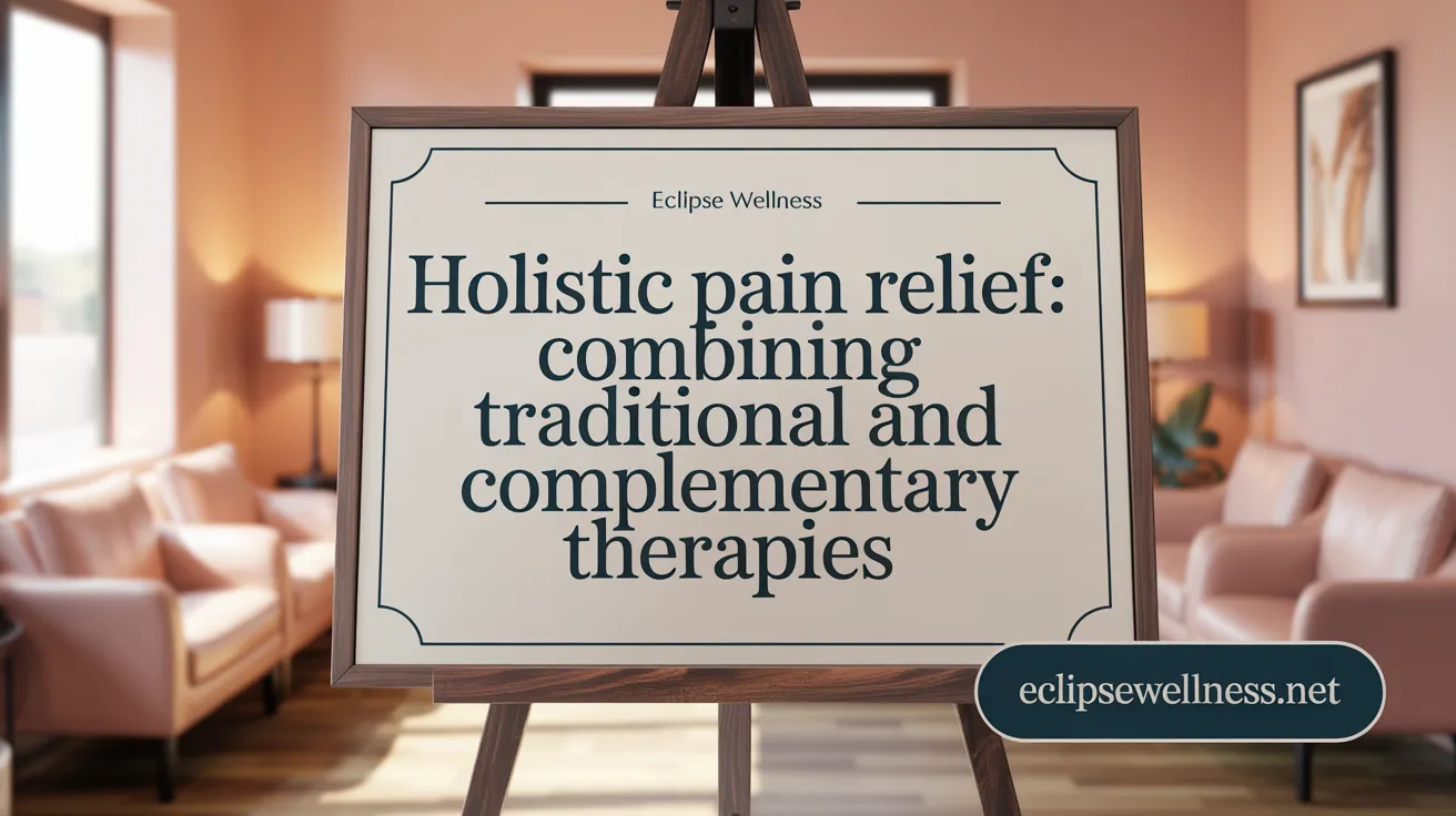 Holistic Pain Relief: Combining Traditional and Complementary Therapies