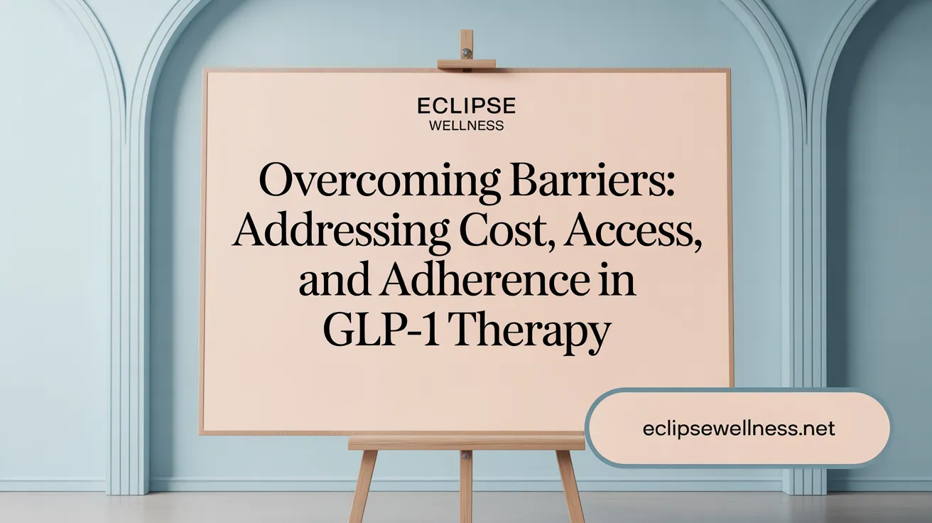 Overcoming Barriers: Addressing Cost, Access, and Adherence in GLP-1 Therapy