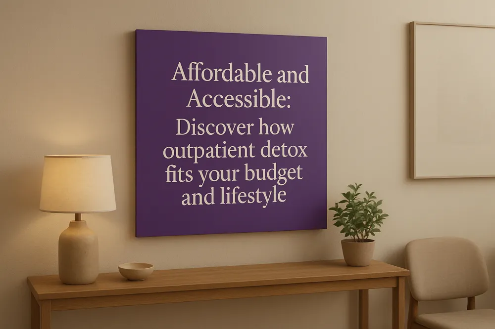 Affordable and Accessible: Discover how outpatient detox fits your budget and lifestyle