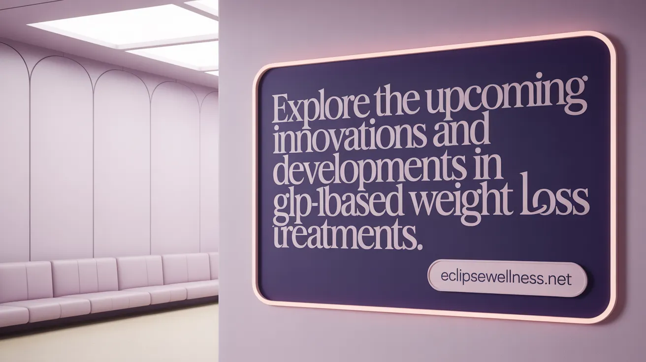 Explore the upcoming innovations and developments in GLP-1-based weight loss treatments.
