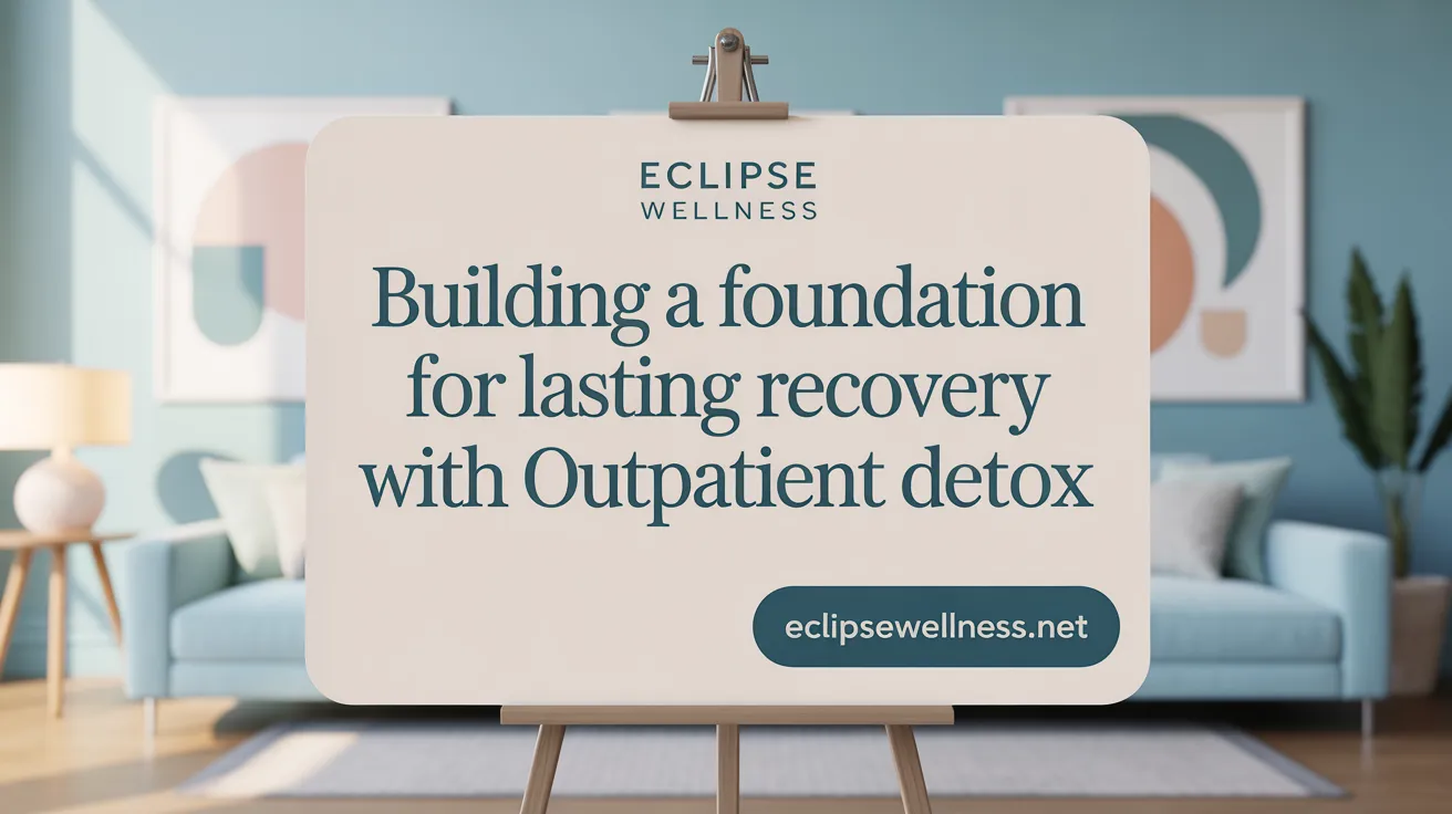 Building a Foundation for Lasting Recovery with Outpatient Detox