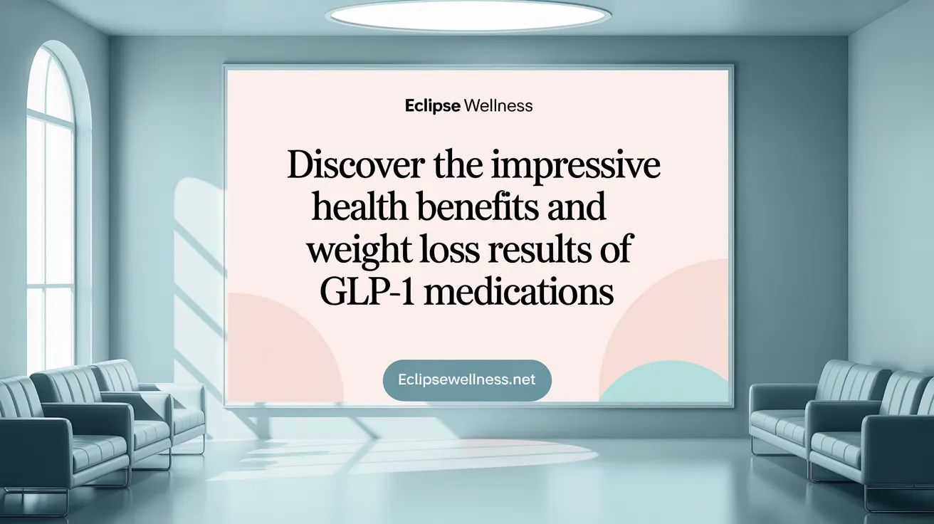 Discover the impressive health benefits and weight loss results of GLP-1 medications.