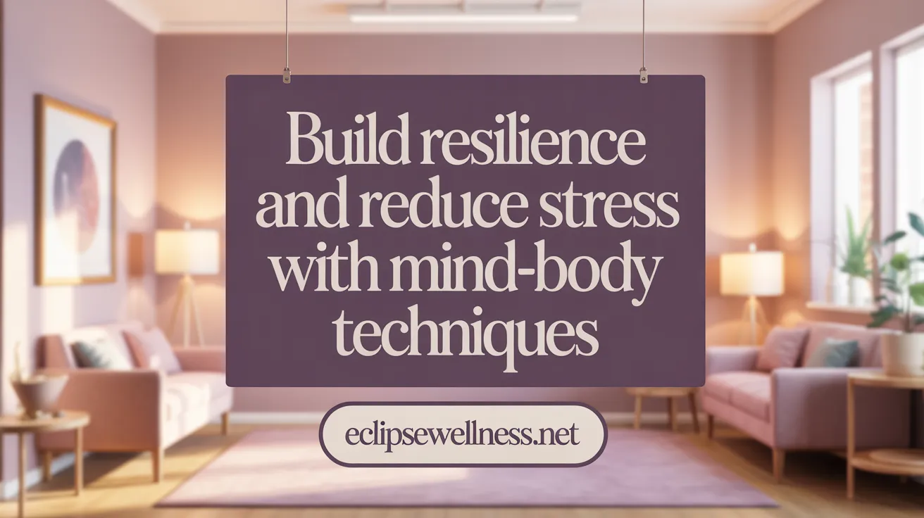 Build Resilience and Reduce Stress with Mind-Body Techniques