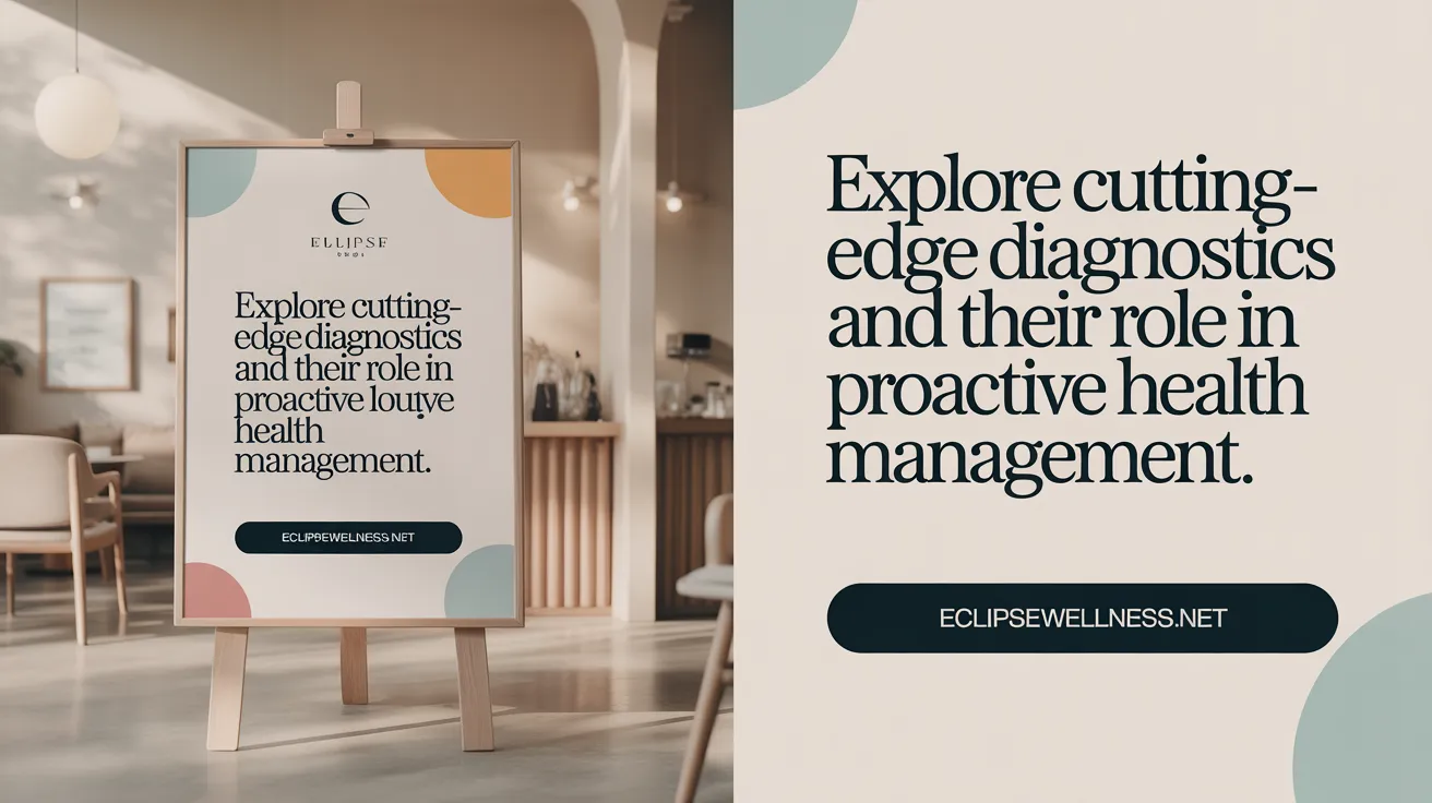 Explore cutting-edge diagnostics and their role in proactive health management.