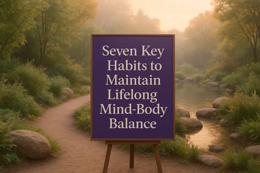 Seven Key Habits to Maintain Lifelong Mind-Body Balance