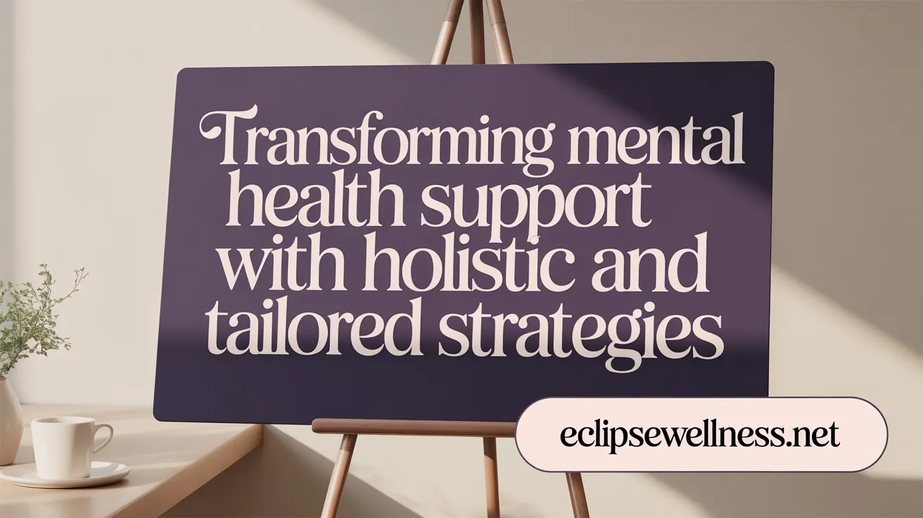 Transforming mental health support with holistic and tailored strategies