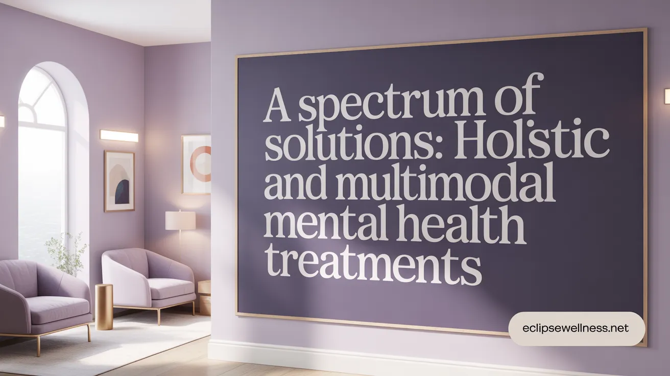 A Spectrum of Solutions: Holistic and Multimodal Mental Health Treatments