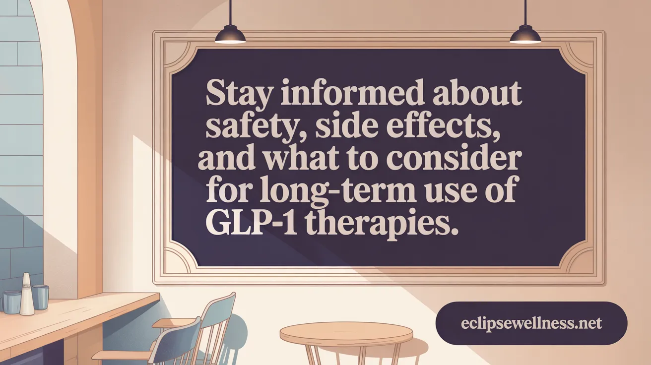 Stay informed about safety, side effects, and what to consider for long-term use of GLP-1 therapies.