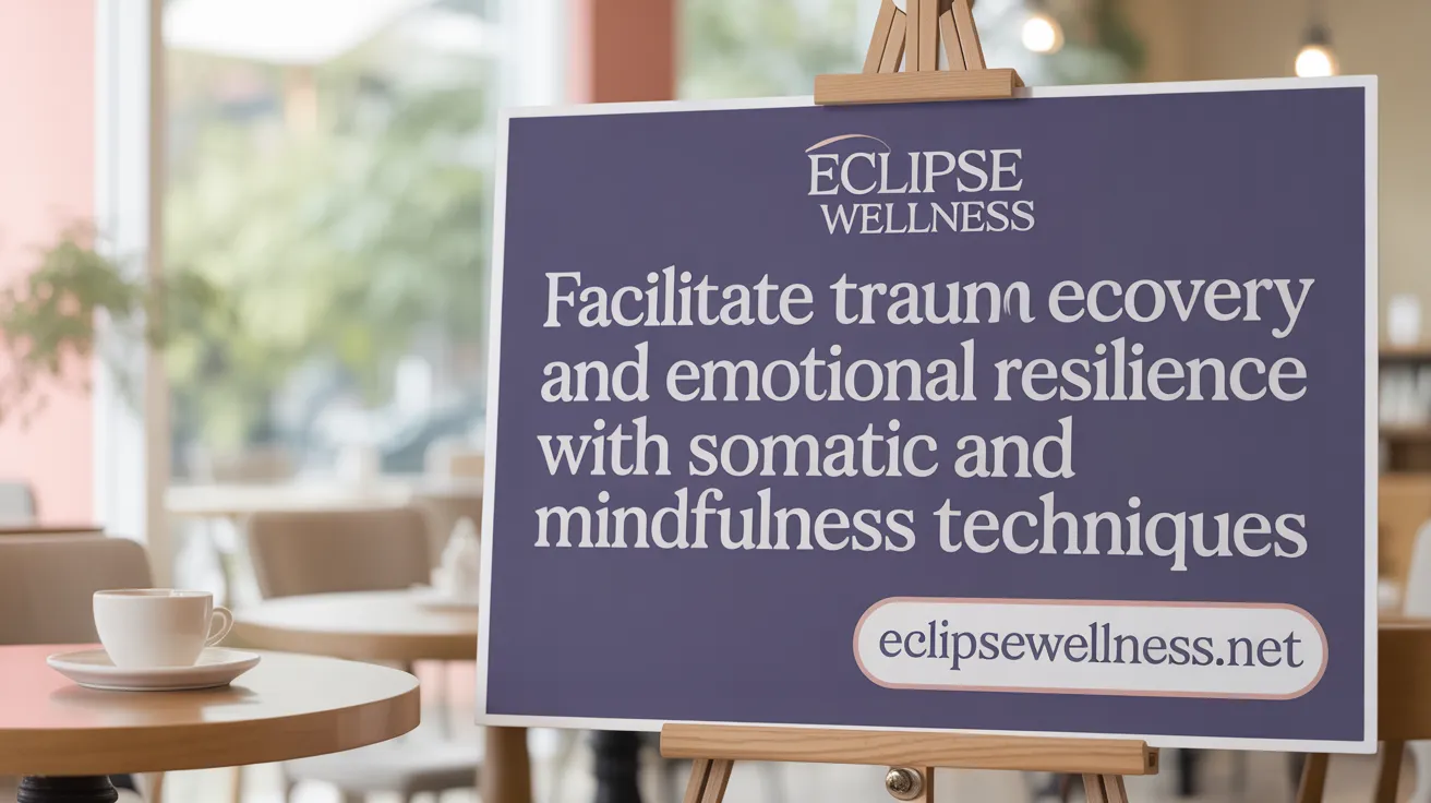 Facilitate Trauma Recovery and Emotional Resilience with Somatic and Mindfulness Techniques