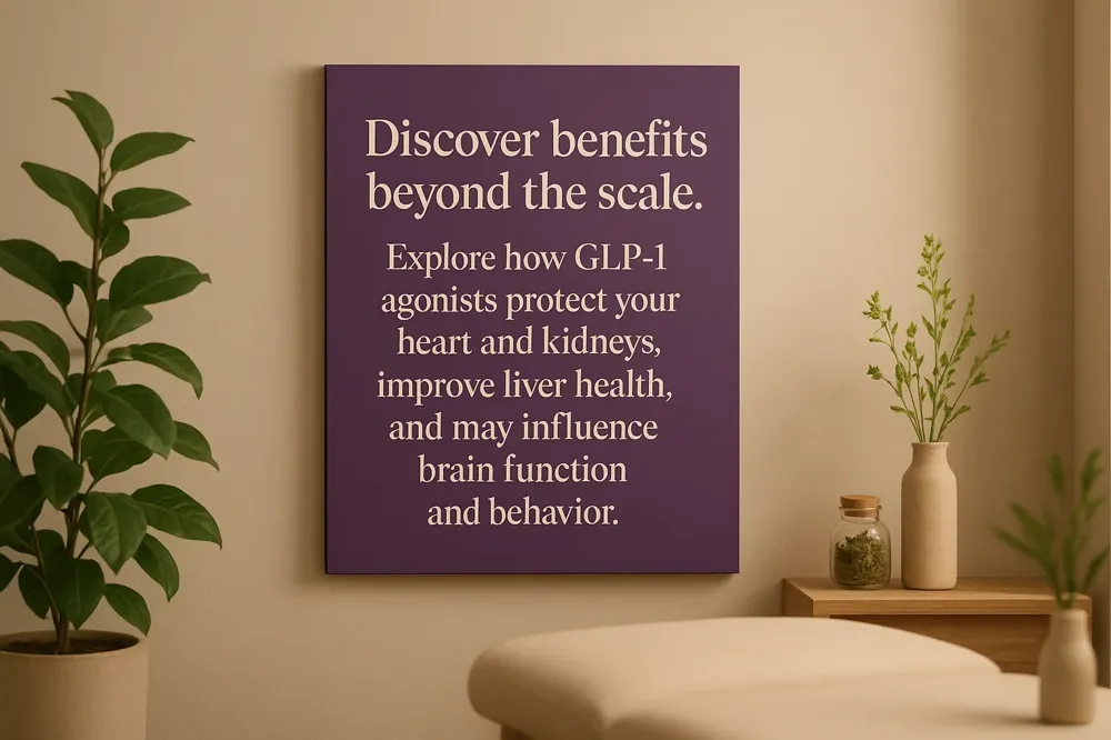 Discover benefits beyond the scale. Explore how GLP-1 agonists protect your heart and kidneys, improve liver health, and may influence brain function and behavior.