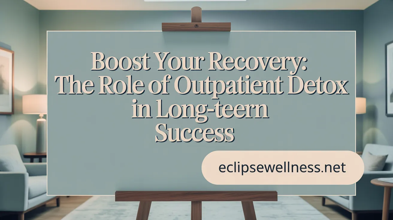 Boost Your Recovery: The Role of Outpatient Detox in Long-Term Success