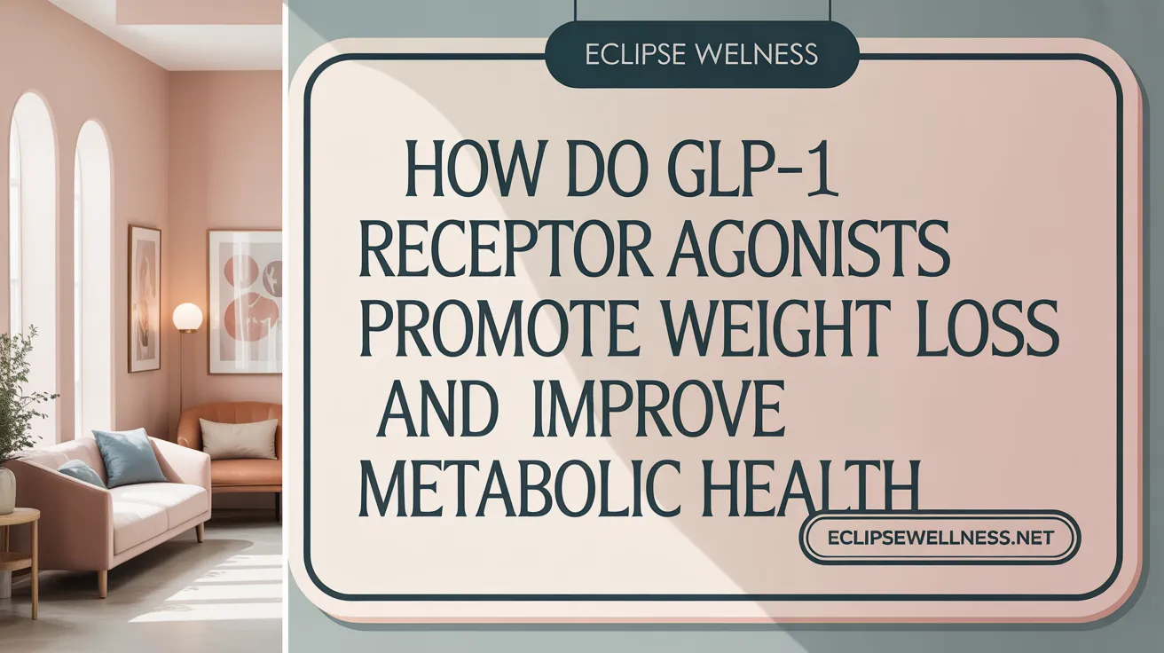 How Do GLP-1 Receptor Agonists Promote Weight Loss and Improve Metabolic Health