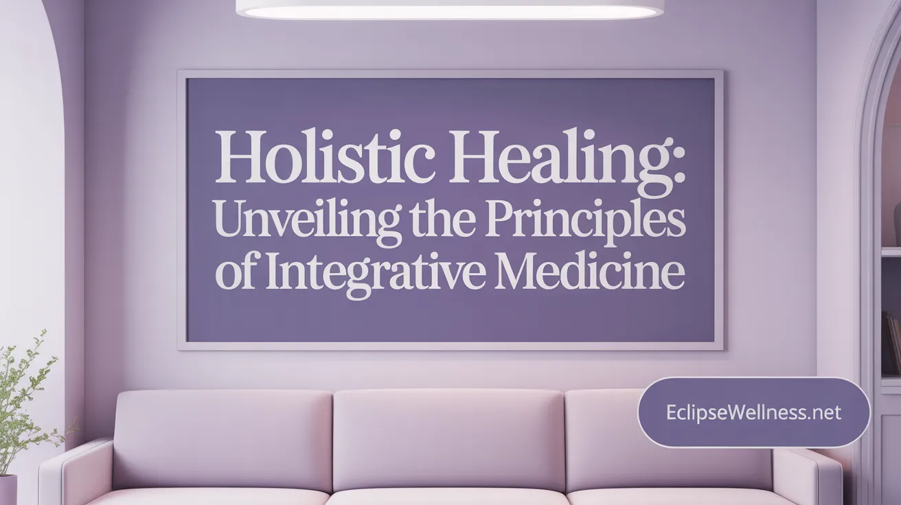Holistic Healing: Unveiling the Principles of Integrative Medicine