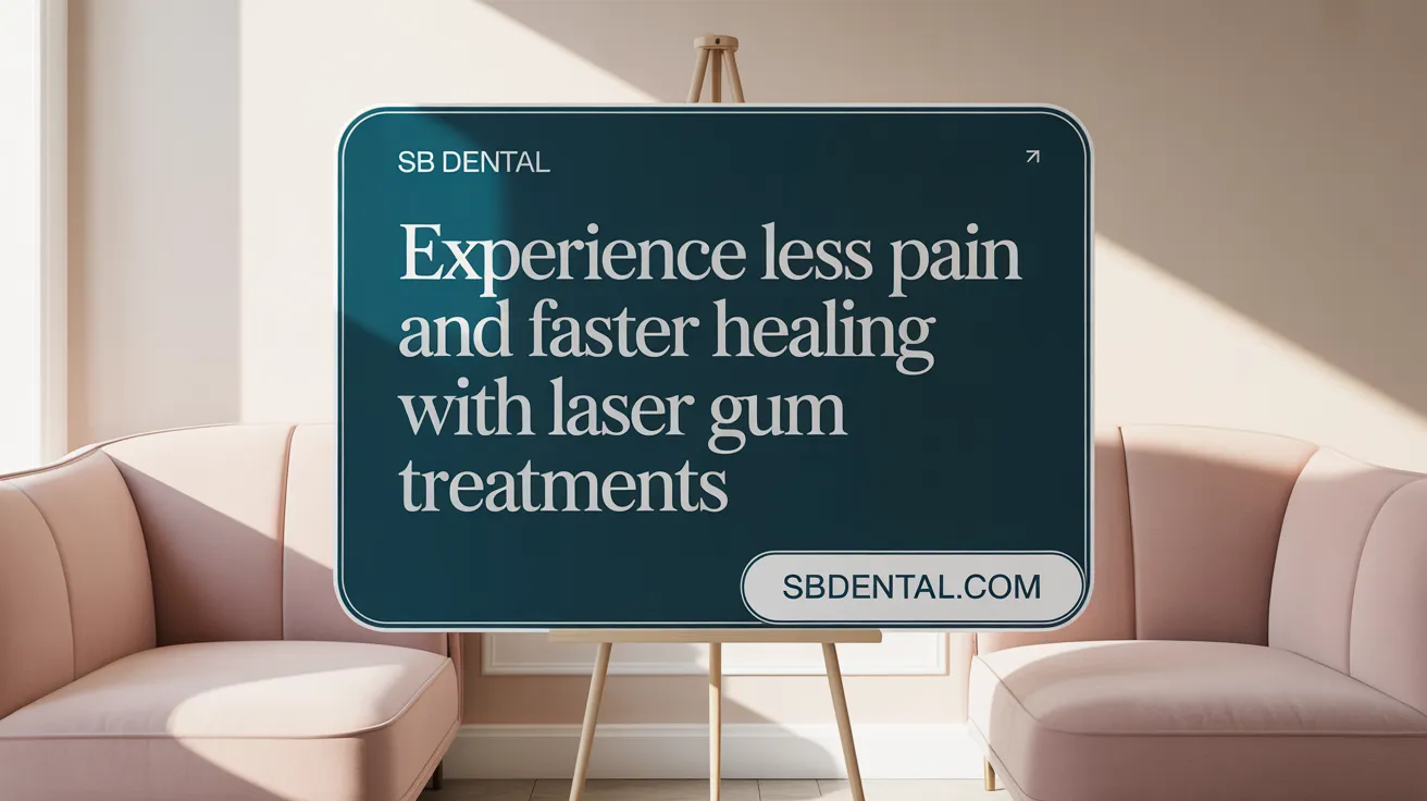 Experience Less Pain and Faster Healing with Laser Gum Treatments
