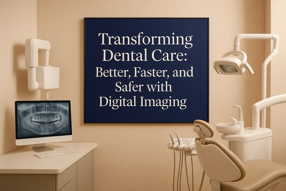 Transforming Dental Care: Better, Faster, and Safer with Digital Imaging