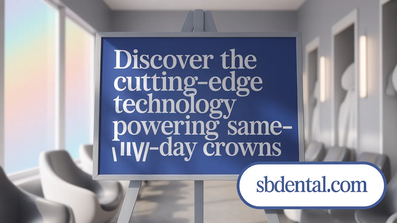 Discover the Cutting-Edge Technology Powering Same-Day Crowns