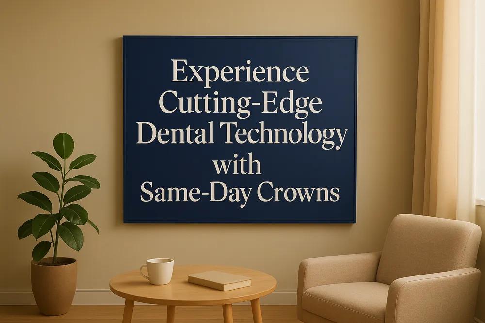 Experience Cutting-Edge Dental Technology with Same-Day Crowns