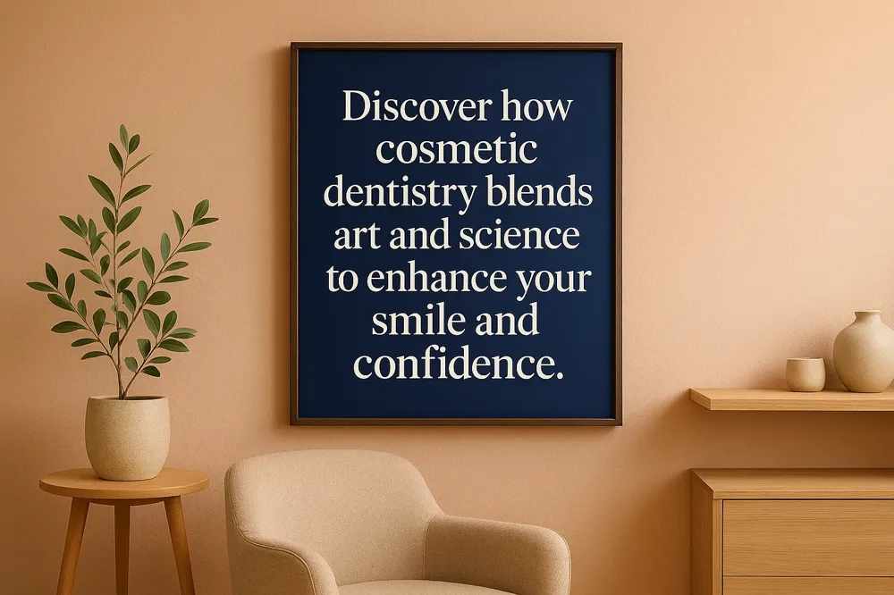 Discover how cosmetic dentistry blends art and science to enhance your smile and confidence.
