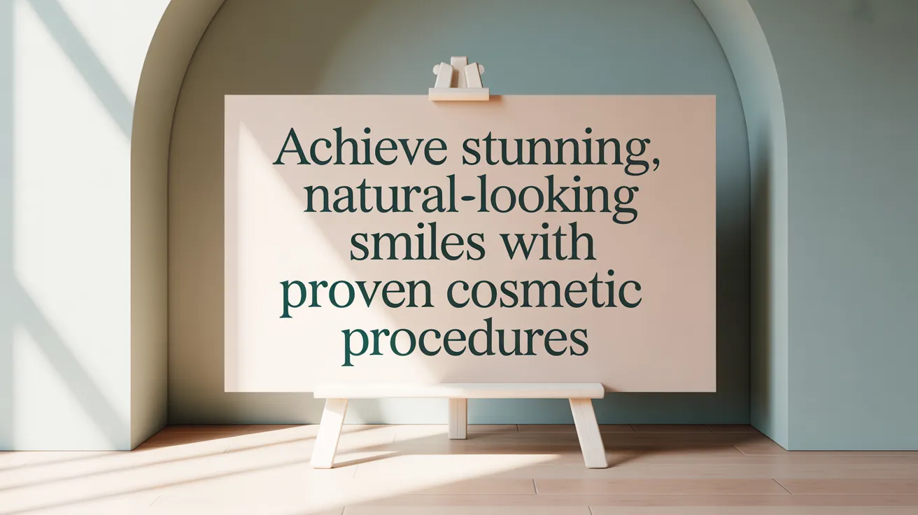 Achieve Stunning, Natural-Looking Smiles with Proven Cosmetic Procedures