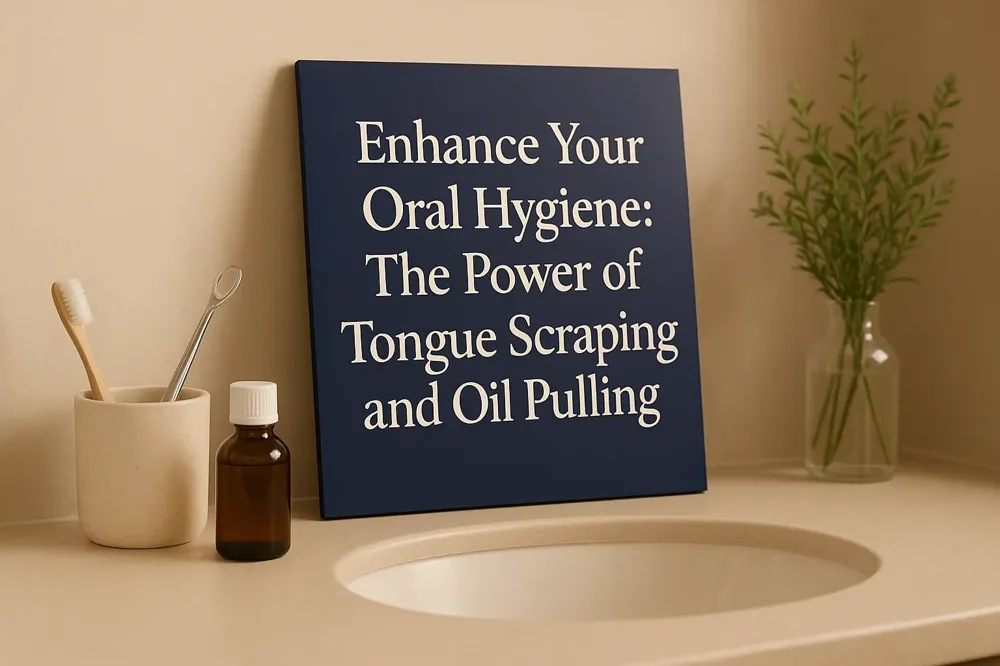 Enhance Your Oral Hygiene: The Power of Tongue Scraping and Oil Pulling