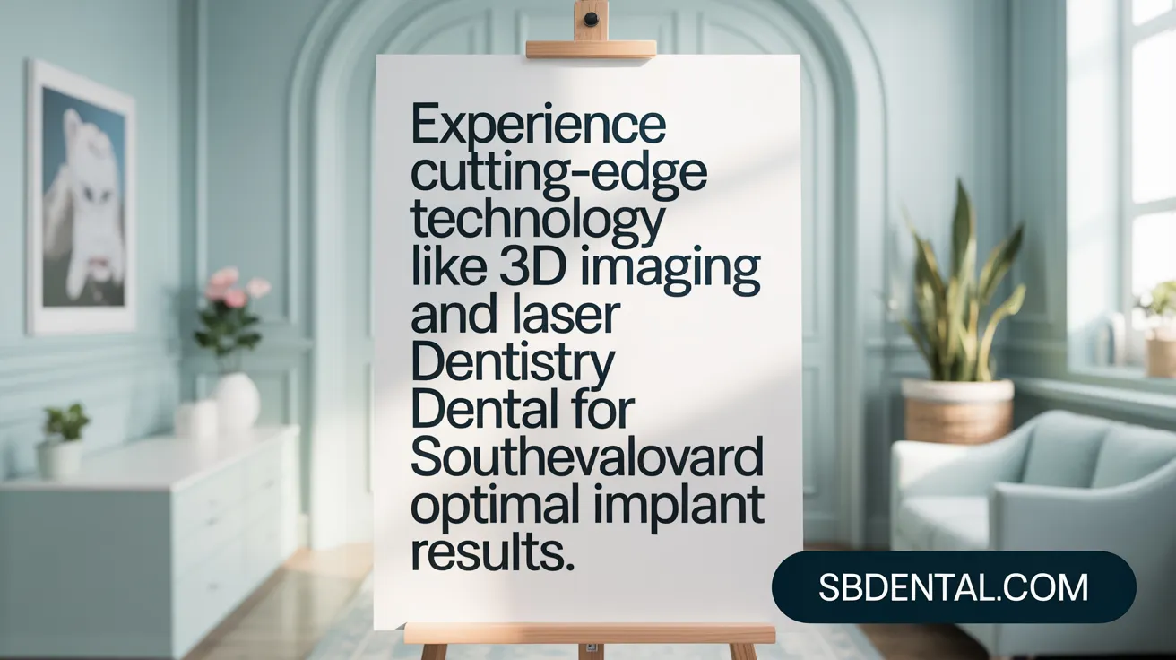 Experience cutting-edge technology like 3D imaging and laser dentistry at Southern Boulevard Dental for optimal implant results.