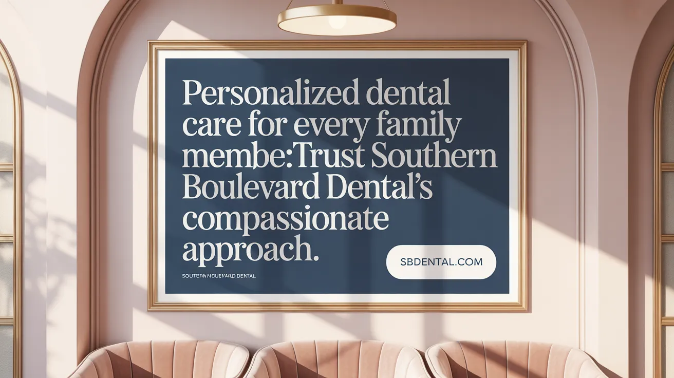 Personalized Dental Care for Every Family Member! Trust Southern Boulevard Dental's compassionate approach.