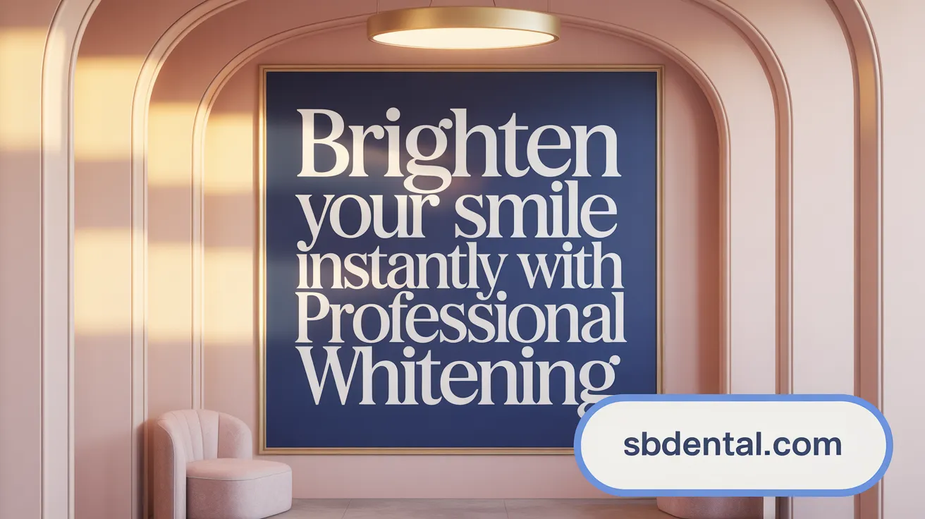 Brighten Your Smile Instantly with Professional Whitening