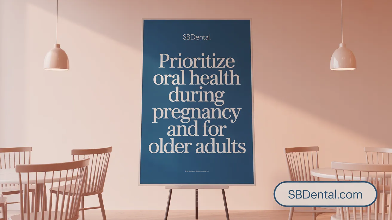 Prioritize Oral Health During Pregnancy and for Older Adults