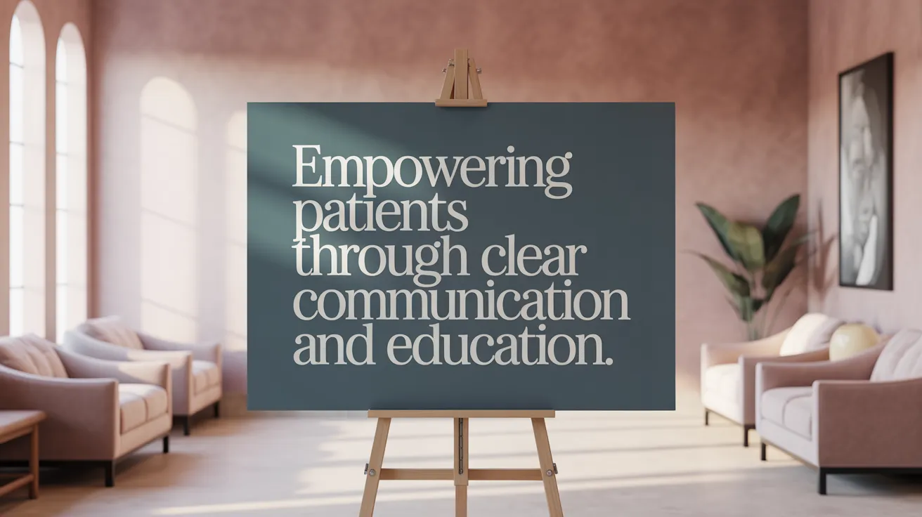 Empowering Patients through Clear Communication and Education