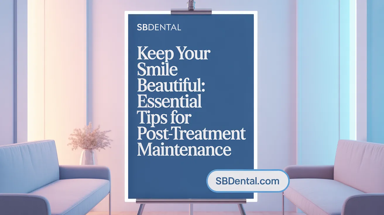 Keep Your Smile Beautiful: Essential Tips for Post-Treatment Maintenance