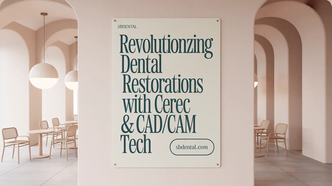 Revolutionizing Dental Restorations with CEREC & CAD/CAM Tech