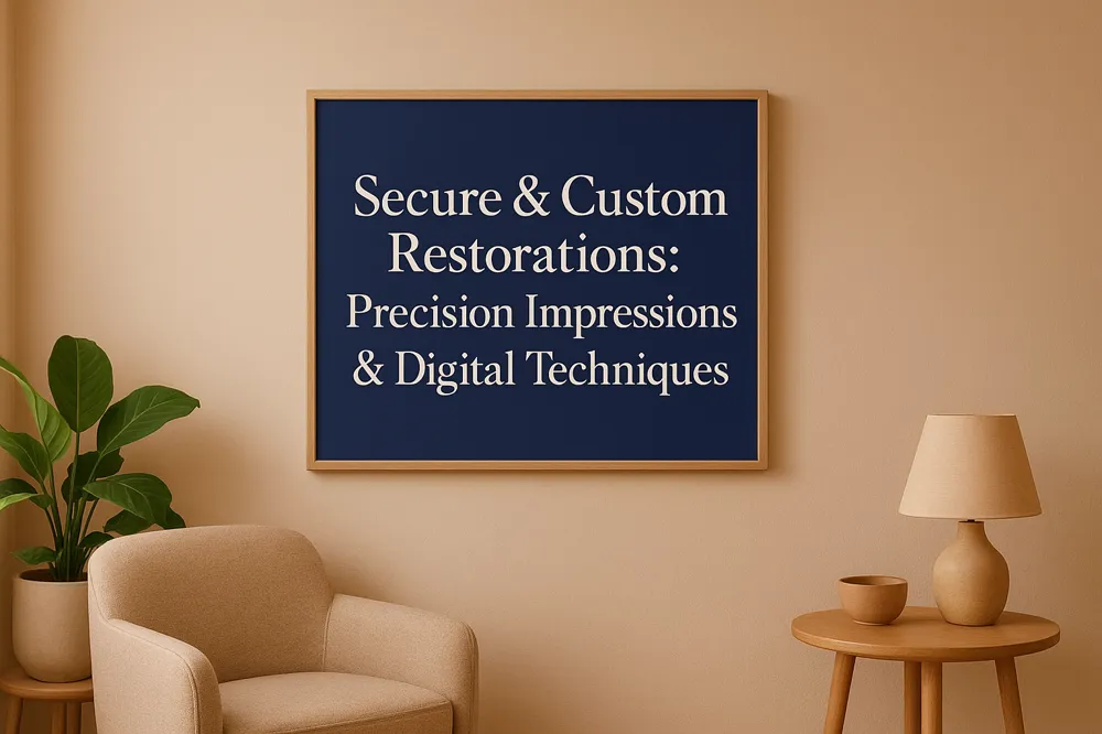 Secure & Custom Restorations: Precision Impressions & Digital Techniques