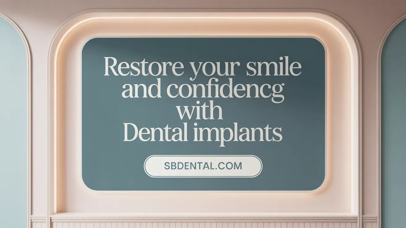 Restore Your Smile and Confidence with Dental Implants
