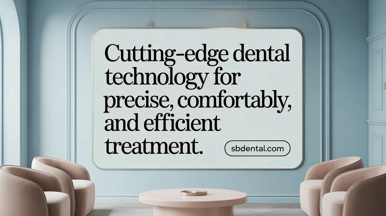 cutting-edge dental technology for precise, comfortable, and efficient treatment.
